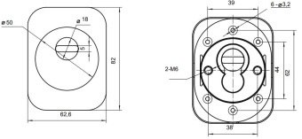 Броненакладка Apecs Pro 50/27-DP-15-CRS