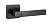 Ручка дв. PUERTO B2B AL 521-02 Black (черный)
