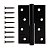 Петля врезная Apecs 100*70-B-Steel-BLM-R