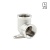 Угольник с креплением ВР-ВР, никелированный, 0110-1515, 1/2" (1/2")